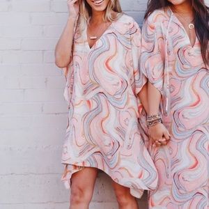 Pina colada agate tunic SM. Worn once. BuddyLove